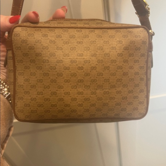 Vintage Gucci Mini GG Adjustable Crossbody - Picture 2 of 16